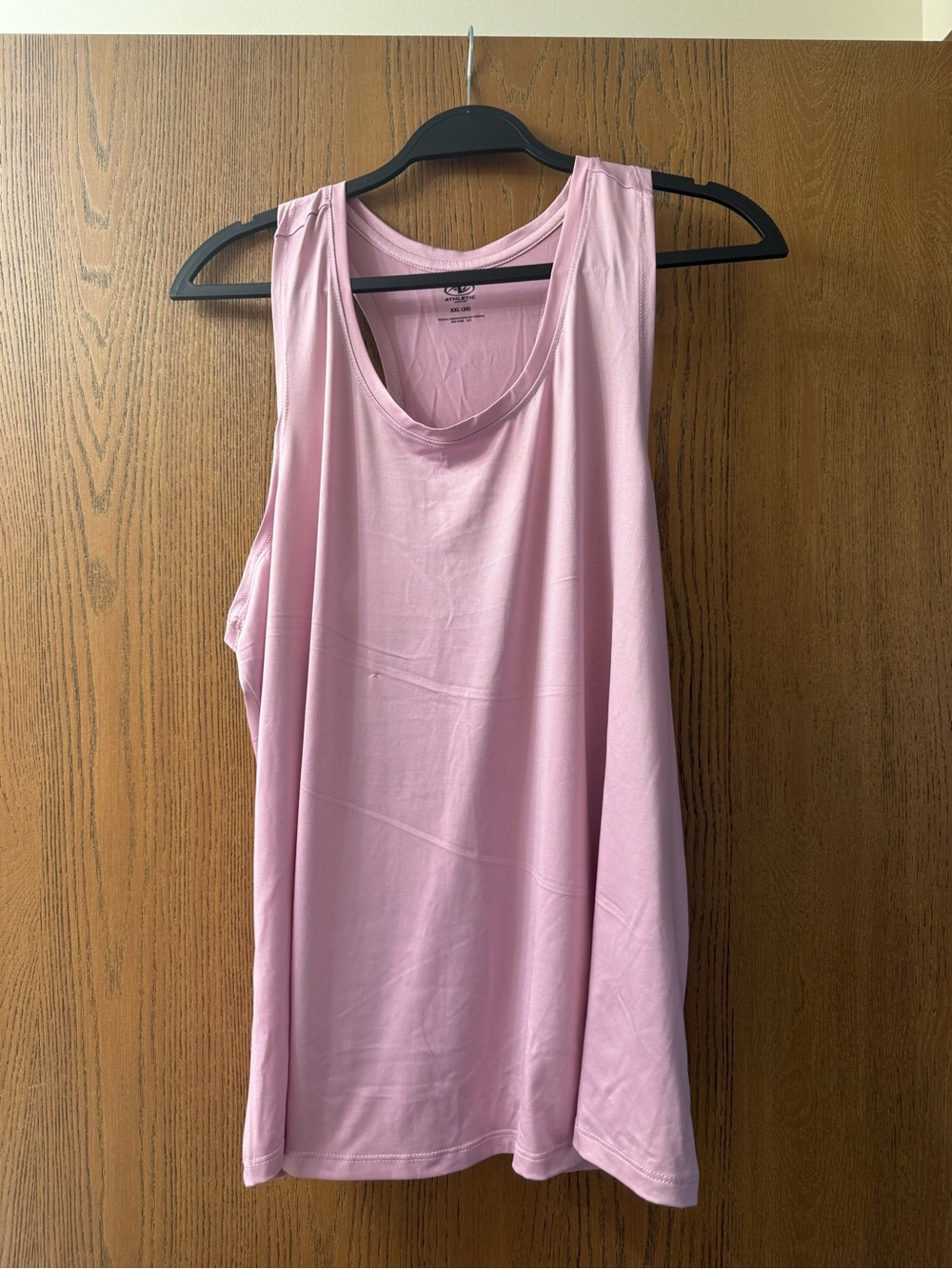 Athletic Works Light Pink Scoop Neck Tank Top